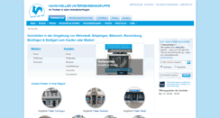 Desktop Screenshot of hahn-keller-immobilien.de
